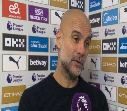 瓜帅：哈兰德没拿到球权是我们的问题，有时我觉得他应该休息