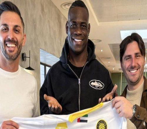 官方：巴洛特利加盟迪拜协作