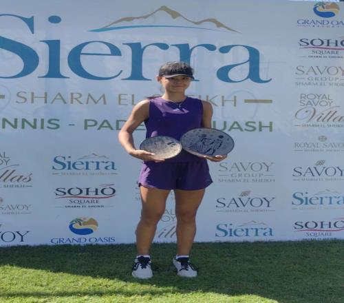 深圳网球新星闪耀埃及15岁孙心然创历史最年轻夺冠纪录