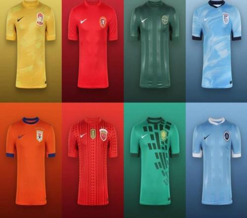 官方：耐克公布中超2026赛季16支俱乐部球衣