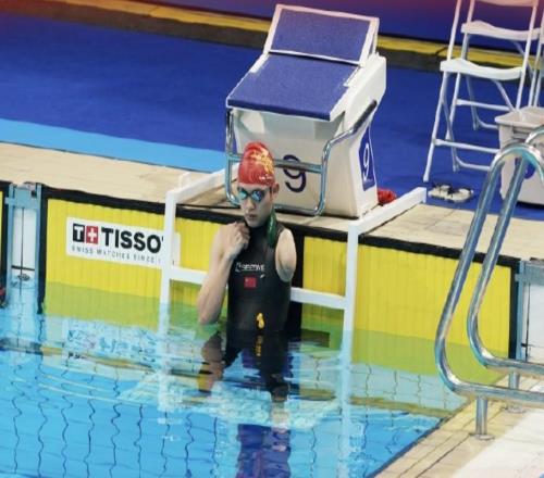 世运会中国军团第五金，龙邓喜自由潜水破世界纪录夺冠
