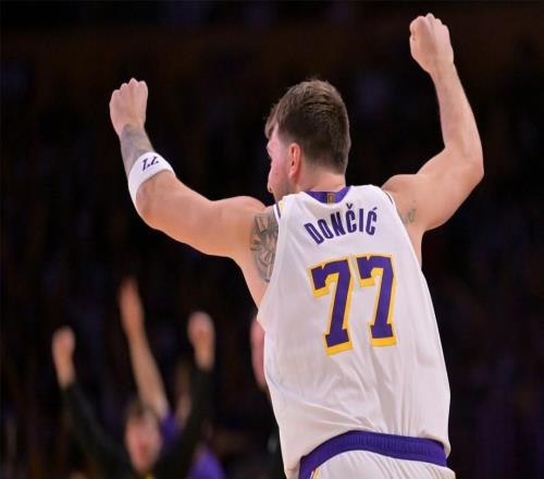 人气王，湖人队卢卡东契奇领跑NBA全明星赛球迷投票