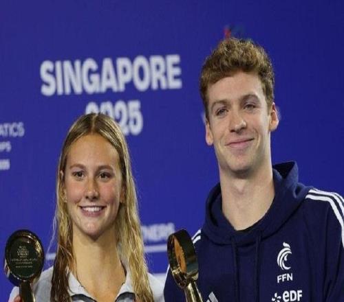 实至名归，马尔尚、麦金托什分获本届游泳世锦赛男女MVP