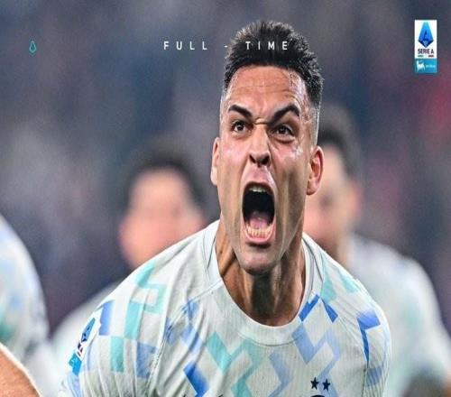 重返榜首，国米近5年首次客胜热那亚终结此前做客三连平