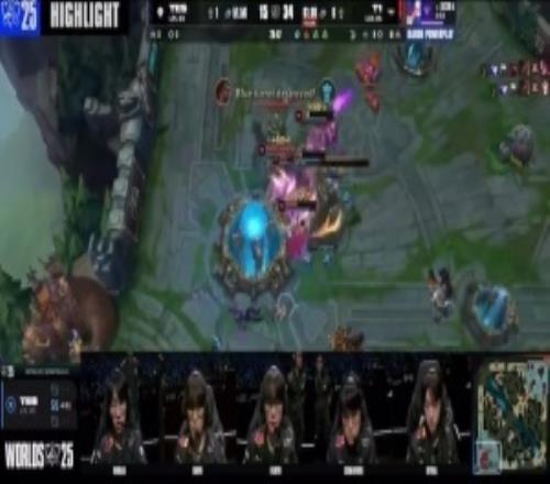 毫无悬念的胜利！推到水晶的时刻T1选手只是淡淡的说了几句nice