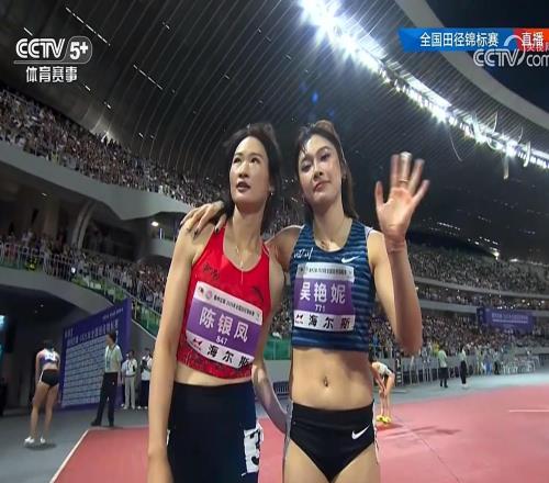 全国田径锦标赛女子100米栏：吴艳妮13秒15夺冠，成功卫冕