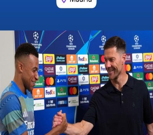 姆巴佩告别阿隆索：虽然时间很短，但很荣幸能为你效力