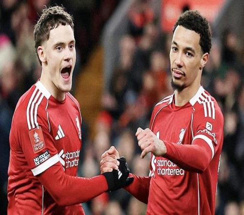 替补登场后互相助攻，埃基蒂克和维尔茨创利物浦队史纪录