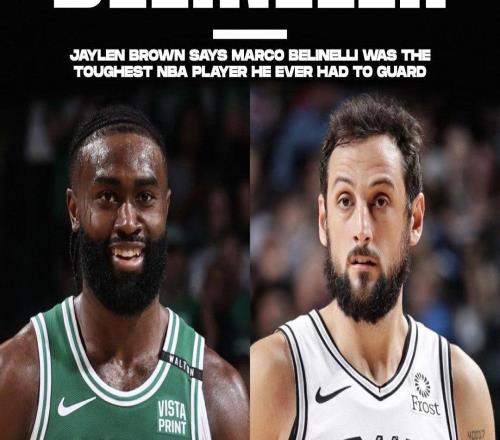 布朗：贝里内利是自己在NBA中最难防守的球员，他过去经常打爆我