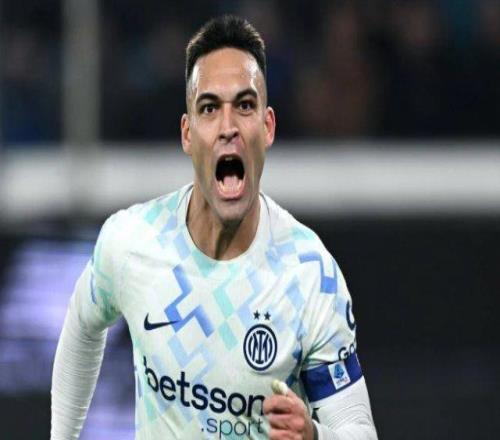 劳塔罗距队史射手榜三甲还差5球