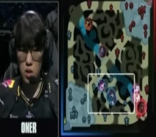 尴尬了AL五人开局蹲野区想抓Oner，结果Oner在河道挂机看蒙多技能