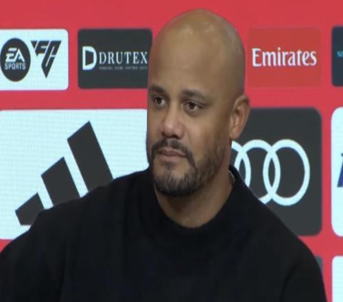 孔帕尼：卡尔能否和梅西相比我们只想让他成为最好的卡尔