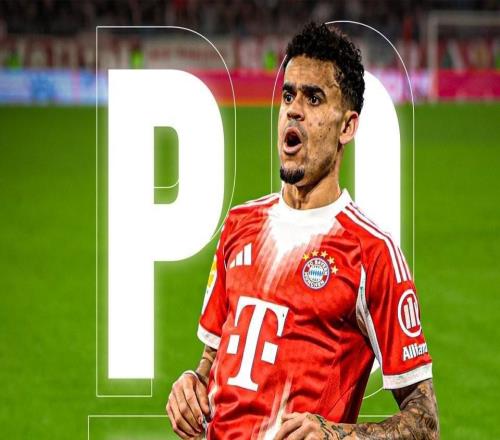 5场4球1助攻，拜仁官方：迪亚斯当选为球队11月最佳球员