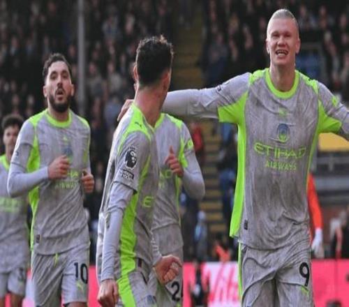 哈兰德英超生涯26次进球2+，与C罗并列英超历史第十