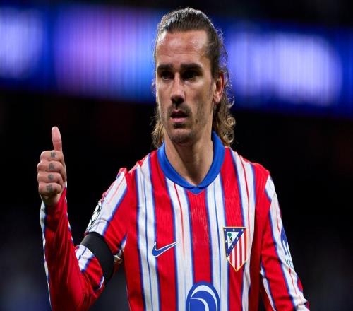 109场超越埃弗拉，格列兹曼独占法国球员欧冠出场榜第三位