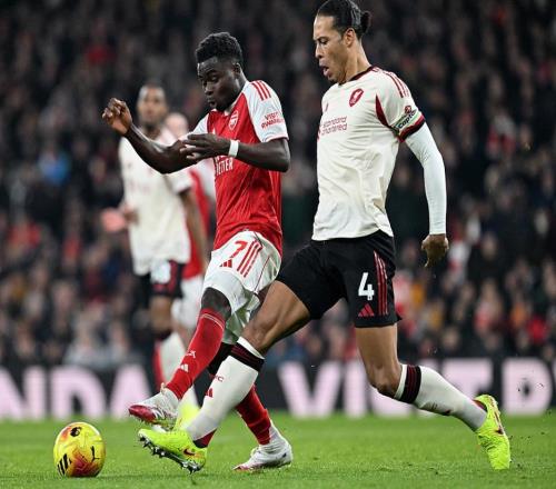 阿森纳00利物浦！枪手7连胜终结仍6分领跑英超红军3连平+0射正