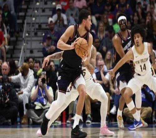 布克30+9锡安20+8+6太阳客场力克鹈鹕