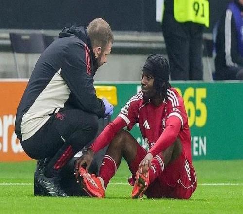 邮报：弗林蓬因伤预计缺席6周，将在国际比赛日后回归