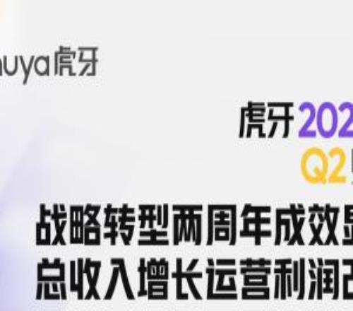 虎牙2025年Q2财报：第二季度总收入达15.7亿元直播收入11.5亿元