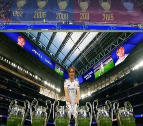 百万热帖皇马大V博主回击巴萨TV：莫德里奇6欧冠巴萨5欧冠
