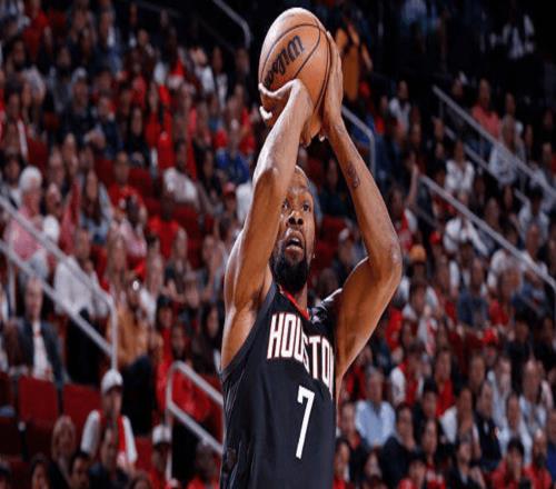 杜兰特三分准绝杀！火箭险胜太阳阿门17+7+6布克27分