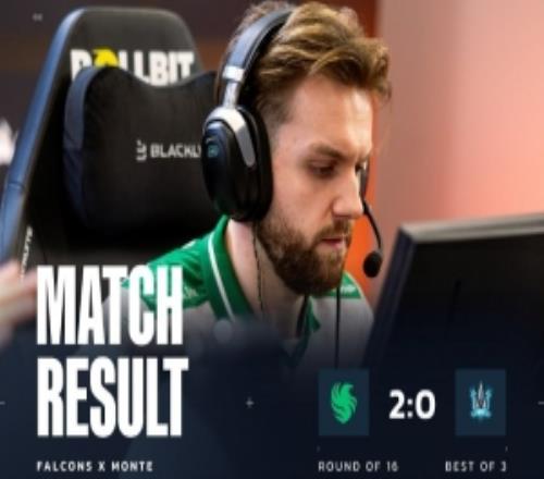 孩神神了！42杀全场轰爆京介2v5残局四杀Falcons横扫Monte