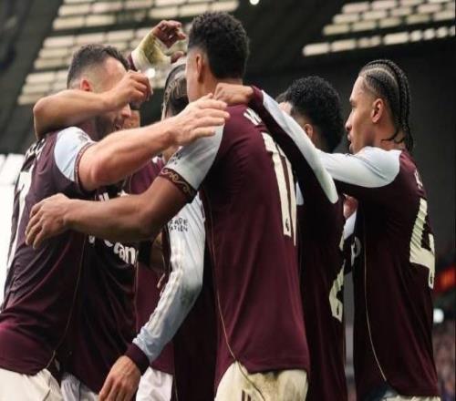 击败曼城&阿森纳，维拉近10轮英超9场取胜+联赛7连胜