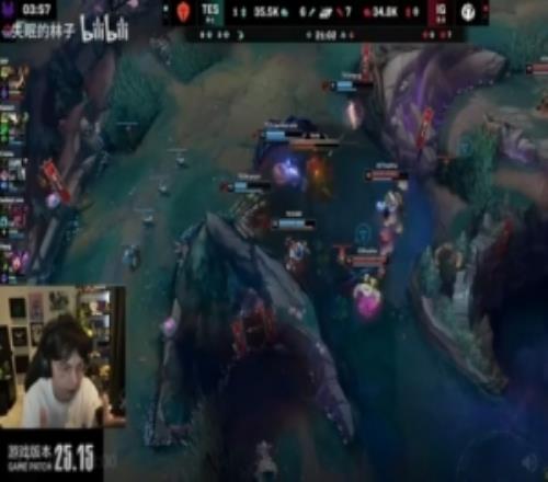 国外主播看IG奇迹团3打5：rookie和theshy这波完美配合梦回2019