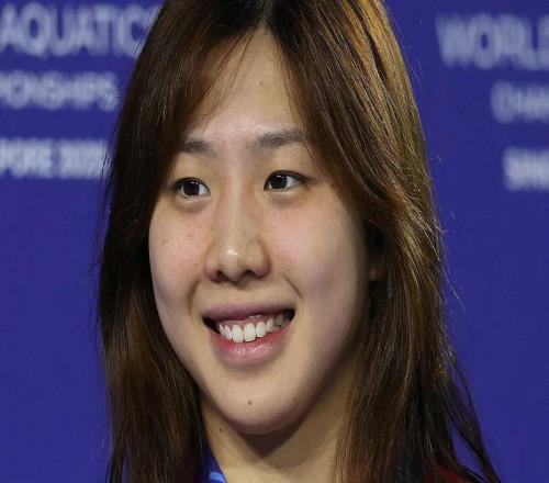 上海小囡继续强势表现！获女子50米蛙泳银牌