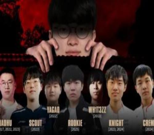 LOL官媒晒历年S赛bo5LPL对阵Faker中单：LPL永恒的敌人