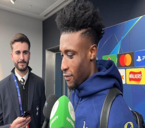 库杜斯：孙兴慜是我们的榜样，有点遗憾没能和他踢更多比赛