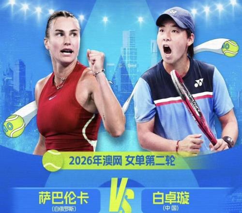 白卓璇挑战萨巴伦卡遭横扫网友点出两大安慰，吴易昺想进第二周