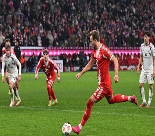 德甲：22！凯恩再救拜仁，达成历史里程碑