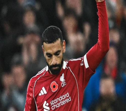 萨拉赫利物浦生涯对阵10支球队进球上双，成队史第二人